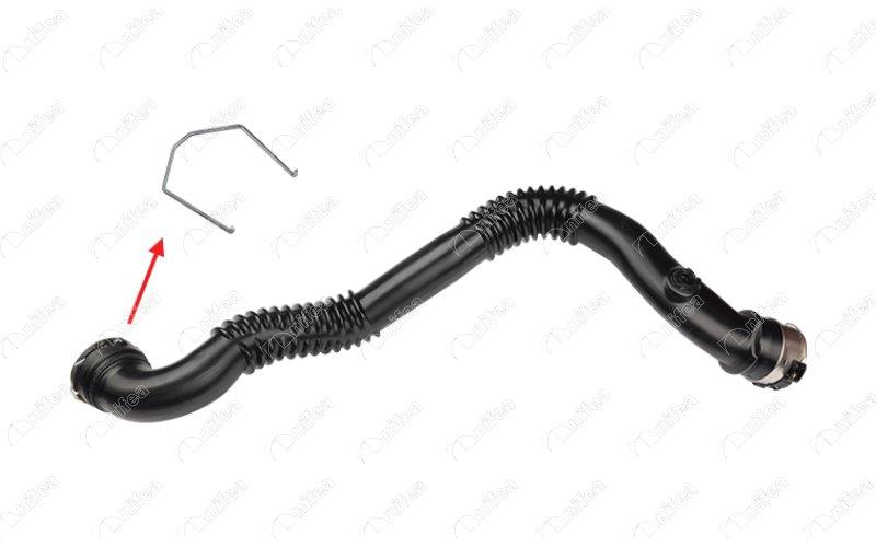 TURBOSARJ HORTUMU SEGMANI SOL BMW N47 E60 E61 - NIFEA - OEM 11617803748