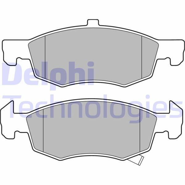 FREN BALATASI ON OPEL CORSA E 15- 14INC - DELPHI - OEM 95524972