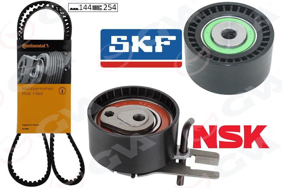 EKSANTRİK GERGİ KİTİ (144 DİŞ EURO4) P206-P307-C1-C2-C3-NEMO-BIPPER-FIESTA 02> 1.4 HDI-TDCI - GVA - OEM 2S6Q8A615AB