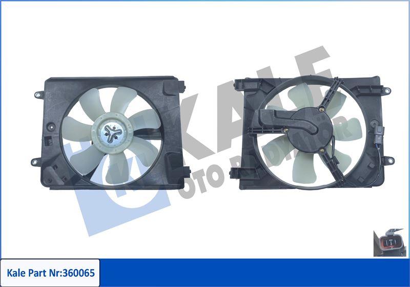 FAN GRUBU HONDA CIVIC VIII Hatchback 1.4 05--CIVIC VIII Saloon 1.6 1.8 05-12 -(12V-KLİMALI) - KALE - OEM 38611RNAA01
