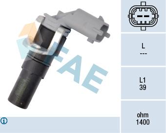 KRANK MİL SENSÖRÜ ASTRA G-H-CORSA C-MERIVA-SIGNUM-VECTRA B-VECTRA C-ZAFIRA 1.8-1.8 16V (Z18 XEL) - FAE - OEM 1238223