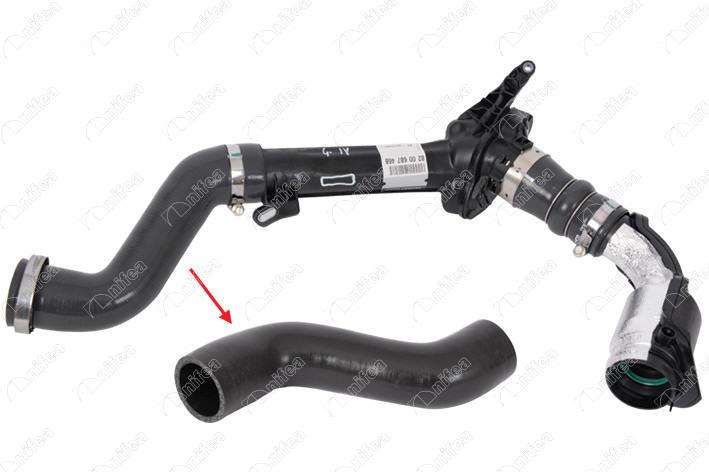 TURBO INTERCOOL CIKIS HORTUMU DOBLO 1.9 JTD - NIFEA - OEM 8200687468