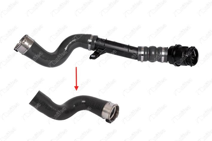 TURBOSARJ HORTUMU RENAULT CLIO IV-CAPTUR-LOGAN II-SANDERO II-DOKKER-DUSTER K9K 1.5dCi . MERCEDES CITAN OM607 W415 (BUYUK) - NIFEA - OEM A4150900437