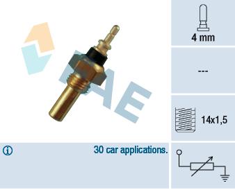HARARET MUSURU MERCEDES OM601>OM606 OM615>OM617 W124 W201 W202 W210 W460 W461 W463 - FAE - OEM A0055450324