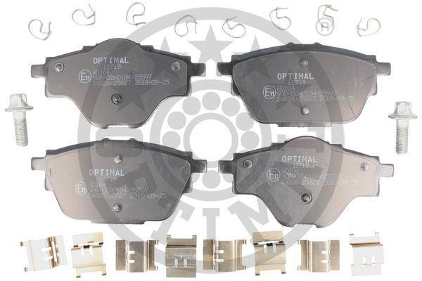 ARKA FREN BALATASI C4 PICASSO II-C4 GRAND PICASSO II 1.6 VTI-1.6 THP 13> P308 FREN DISKI CAPI: 290MM ICIN - OPTIMAL - OEM 95525386
