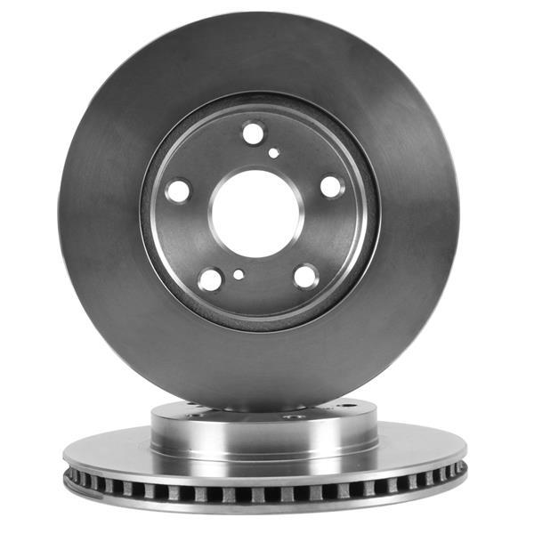 ÖN FREN DİSKİ (HAVA KANALLI) TOYOTA AURIS COROLLA 1.6L 1ZR-FE benzinli ZRE151 07-12 / 1.33L 1NR-FE NRE150 6 vites 10-12 (275 ÇAP X 5 BİJON) - Adet disk fiyatıdır - AYD - OEM 4351212670