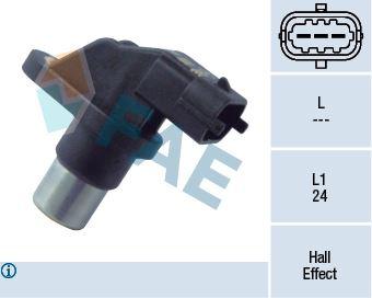 EKSANTRİK MİL DEVİR SENSÖRÜ OPEL ASTRA G 98> ASTRA H 04>10 1.7 CDTI DTH-DTL FIAT PALIO-PUNTO 1.2-1.4 - FAE - OEM 97306560