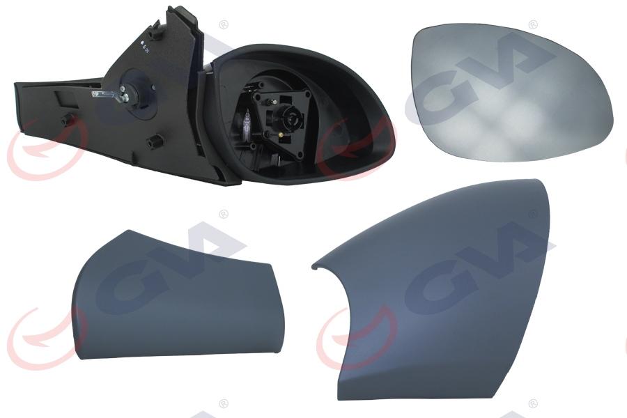 DIŞ DİKİZ AYNASI SAĞ VECTRA B 96> MEKANİK+KONVEKS VM-166R 1428720 - GVA - OEM 6428014