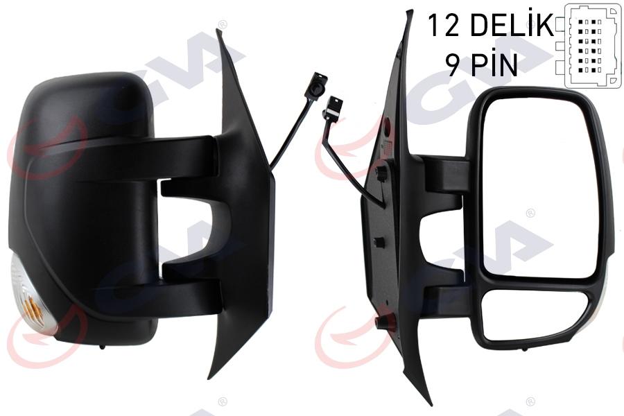 DIŞ DİKİZ AYNASI SAĞ MASTER-MOVANO 10> ELEKTRİK - GVA - OEM 963016903R