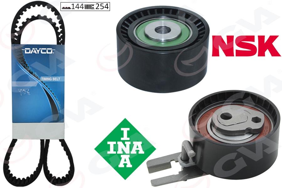 EKSANTRİK GERGİ KİTİ (144 DİŞ EURO4) P206-P307-C1-C2-C3-NEMO-BIPPER-FIESTA 02> 1.4 HDI-TDCI - GVA - OEM 2S6Q8A615AB