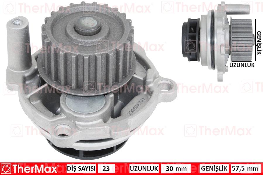 DEVİRDAİM GOLF4/5-BORA-JETTA-PASSAT-A3-OCTAVIA-LEON 1.6 1998-2010 BENZİNLİ (AKL-BFQ-BSE-ALZ)T - THERMAX - OEM 06B121011BX