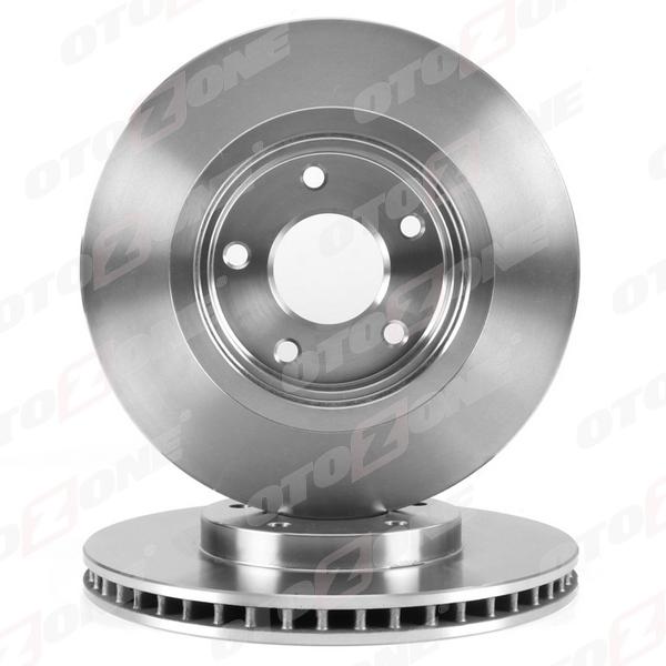 ÖN FREN DİSKİ (HAVA KANALLI) NISSAN QASHQAI 1,6L HR16DE J10 06-> 1,5L Dci K9K J10DE 06-13 / X-TRAIL 2,0L QR20 T31 07-13 (296 çap x 5 bijon) - Adet disk fiyatıdır - OTOZONE - OEM 40206JD00A