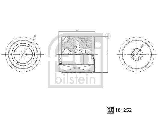 HAVA FİLTRESİ AUDI A6-A7 2018=> DEZD-DEZF-DFBA-DTPA-DTPB-DESA 2.0 TDİ - FEBI - OEM 4K0133844E