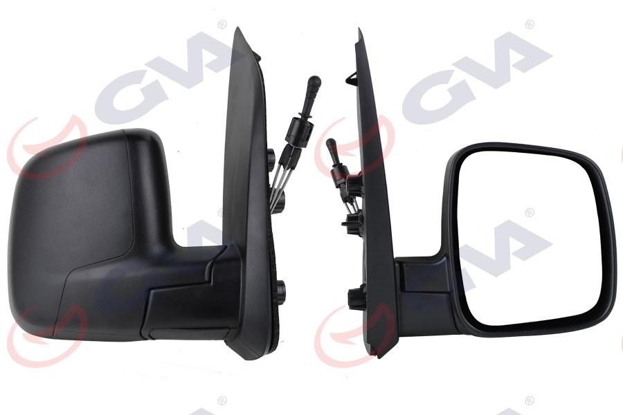 DIŞ DİKİZ AYNASI SAĞ FIORINO-BIPPER-NEMO 07> MEKANİK+KONVEKS VM-6115R - GVA - OEM 735460566