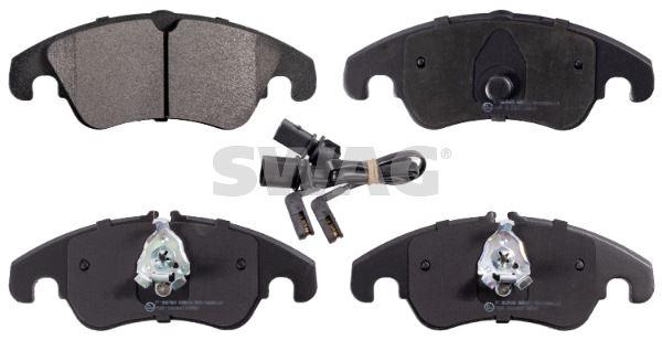 ÖN BALATA FİŞLİ AUDI A4-A5-A6-A7-Q5 2008 => - SWAG - OEM 8K0698151D