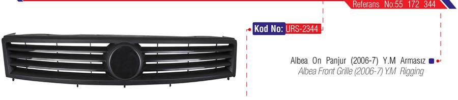 ÖN PANJUR ARMASIZ ALBEA-PALIO YM 05=> - URS - OEM 55172344