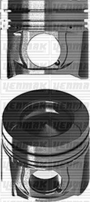 MOTOR PİSTON+SEGMAN (STD) (85.01) MASTER III 10> MOVANO B 10> 2.3 DCİ CDTI EURO 5 - YENMAK - OEM 120A17400R