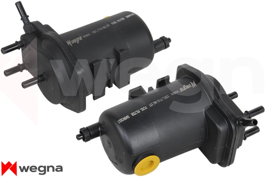 YAKIT FİLTRESİ MEGANE II 1.5DCI 02=> SCENIC II 1.5 DCI 03=> (DELIKLI) WK 939/10x - WEGNA - OEM 7701061577