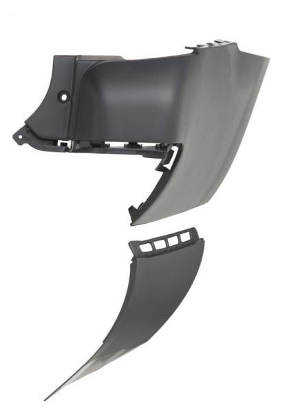 ARKA TAMPON KOSESI (SAG UZUN SIYAH) CITROEN BERLINGO (B9) PEUGEOT PARTNER 2008-2015 — PHIRA 99014 - PHIRA - OEM 7410FT