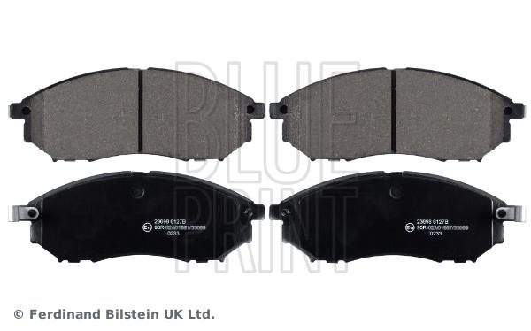 FREN BALATASI ON NISSAN QASHQAI 10> NAVARA 08> PATHFINDER 10> RENAULT KALEOS 08 - 13 - IFINITI EX 25 30 35 37 M35 M37 Q60 Q70 QX50 13> - BLUEPRINT - OEM DA060EB325S1