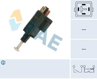 FREN PEDAL STOP MÜŞÜRÜ ASTRA G-ZAFIRA A 98>05 (4 FİŞ) - FAE - OEM 9175185