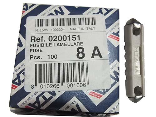 (0200151) TAŞ SİGORTA 8 AMPER (BEYAZ) - MTA - OEM 0200151