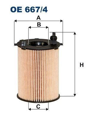 YAG FILTRESI P208 P301 P308 P508 P2008 PARTNER TEPPE BERLINGO CELYSEE C3 C4 DS3 DS4 DS5 JUMPY 1.6HDI EURO 6 CROSSLAND X GRANDLAND X B16DTH - FILTRON - OEM 1610693780