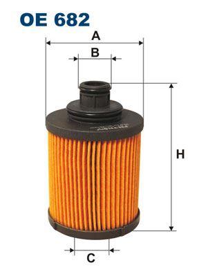 YAĞ FİLTRESİ OPEL ASTRA H-CORSA C-CORSA D-COMBO-MERIVA A-AGILA 1.3 CDTI 500 ALBEA DOBLO FIORINO PUNTO IDEA LINEA PANDA 07> MITO 09>15 YPSILON 03>12 1.3 MTJ - FILTRON - OEM 95517669