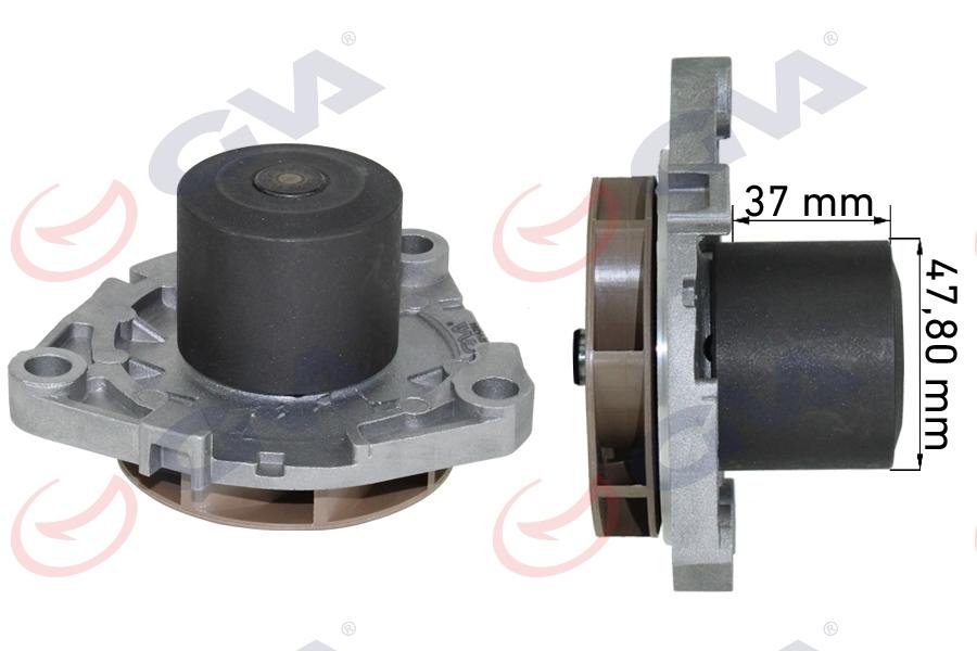DEVİRDAİM (SU POMPASI) FIAT DOBLO 10>BRAVO II 0 - GVA - OEM 46351365