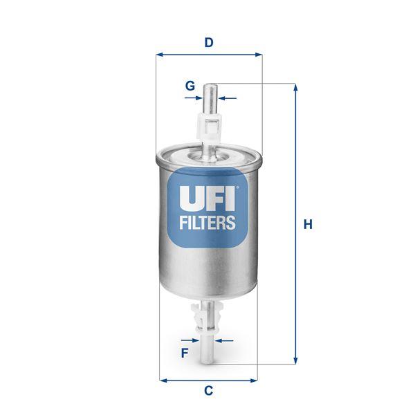 YAKIT FİLTRESİ BRAVA-BRAVO-MAREA-PUNTO-TMPR-DUCATO-ASTRA G-COMBO-CORSA B-C-MERIVA-OMEGA-CORDOBA (OE) - UFI - OEM 25313359