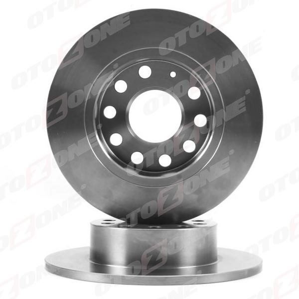 ARKA FREN DİSK AYNASI GOLF V-VI (04-) OCTAVIA (04-)TOLEDO ALTEA (04-) LEON (04-) CADDY III A3 (03-) (253x10x9DL DOLU) - OTOZONE - OEM 1K0615601K