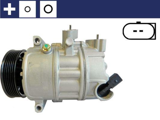 KLİMA KOMPRESÖRÜ A3 03> ALTEA-CADDY III -TOLEDO-OCTAVIA 04> LEON-PASSAT 05> JETTA II I-IV-GOLF V-VI- - MAHLE - OEM 5K0820803B