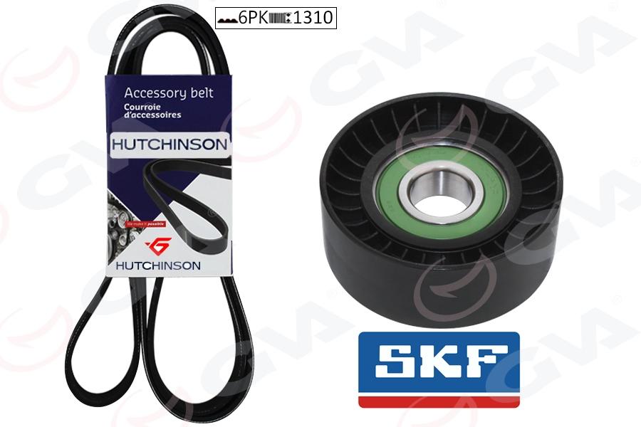 ALTERNATÖR GERGİ KİTİ (KÜTÜKSÜZ) DOBLO-DOBLO CARGO PALIO-ALBEA-PUNTO-500 1.3JTD-MTJ (AC+) K016PK1310 - GVA - OEM 46820063