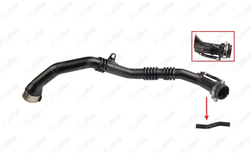 TURBO BORUSU HORTUMU PLASTİK BORU HARİÇ DACIA DOKKER 1.5 dCi K9K 838 12=> - NIFEA - OEM 144609905R