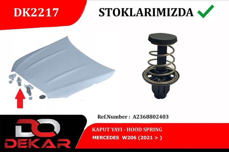 KAPUT KILIT YAYI MERCEDES W206 W214 C236 - DEKAR - OEM A2368802403
