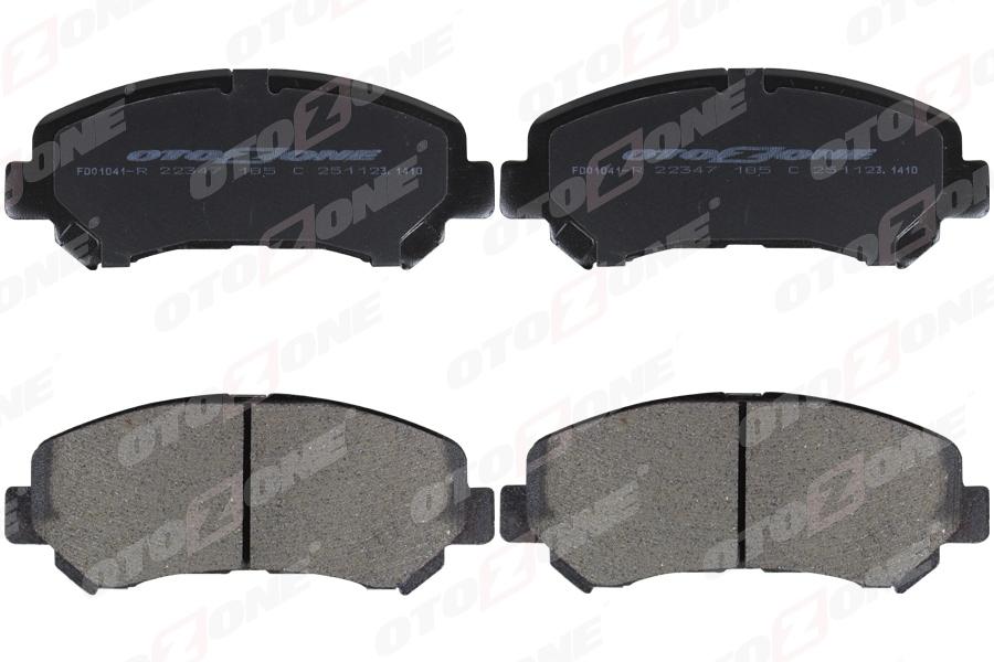 ÖN FREN BALATASI RENAULT MEGANE IV 15> SCENIC IV 16> TALISMAN 15> ESPACE V 15> 1.2TCe 1.3TCe 1.5dCi 1.6dCi - OTOZONE - OEM 410606124R