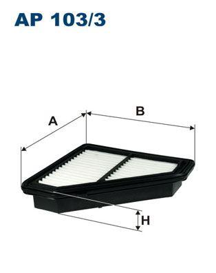 HAVA FILTRESI HONDA CIVIC IX — FILTRON 1042792 - FILTRON - OEM 17220R3RE01