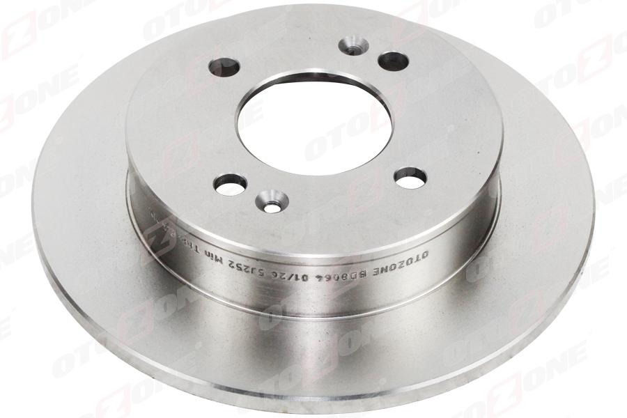 ARKA FREN DİSKİ (DOLU TİP) HYUNDAI İ10 1.0L 1.2L G3LA B3LA G4LA 13-19 (234 çap x 4 bijon) - Adet dis k fiyatıdır - OTOZONE - OEM 58411B4300