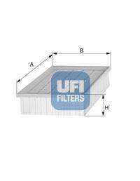 HAVA FİLTRESİ VECTRA A-CALIBRA A 88-95 1.6-1.8-2.0i P607-P807-C5-C8-XANTIA 1.8-2.0 - UFI - OEM 834297
