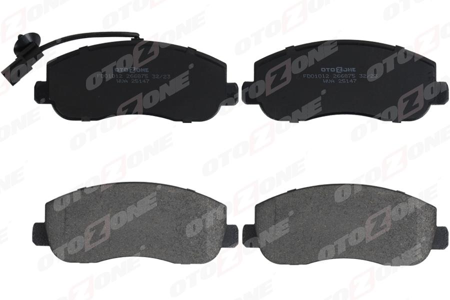 ÖN BALATA MASTER III 2.3DCİ (2.10=>13=> MOVA - OTOZONE - OEM 410602889R