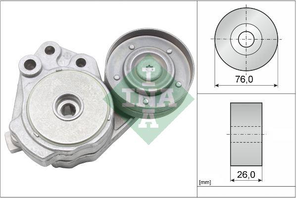 ALTERNATOR GERGI RULMANI KUTUKLU GOLF V 1.4TSI 06-08 JETTA III 1.4TSI 06-10 IV 11- TOURAN 1.4FSI 06-10 - INA - OEM 03C145299J