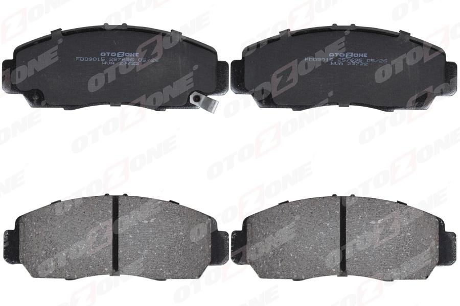 ÖN FREN BALATA HONDA CIVIC 1.6L R16A2 R16B2 VTEC sedan (FD6 FB7 kasa) 06-16 / 1.8L R18A2 (FD7 kasa) 06-12 - OTOZONE - OEM 45022SNBE00