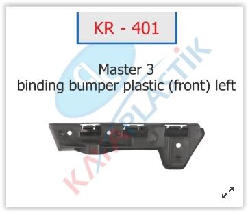 ÖN TAMPON BRAKETİ SOL MASTER III - KAYA - OEM 620430006R