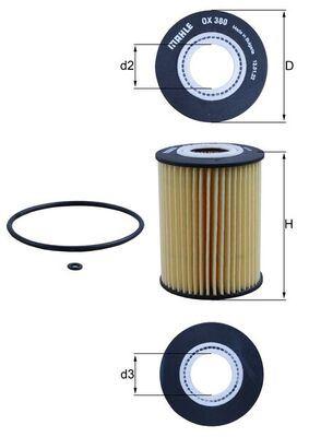 YAG FILTRESI MERCEDES OM642 W203 W204 C219 C218 W211 W212 - MAHLE - OEM A6421800009