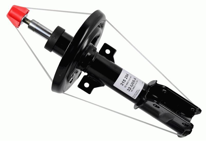 AMORTISOR ON SAG SOL GAZLI RENAULT MEGANE III 12- — SACHS AMORTISOR 836740 - SACHS AMORTISOR - OEM 543020023R