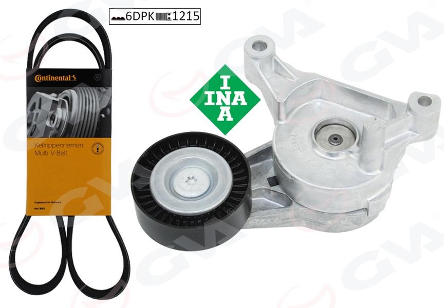 ALTERNATÖR GERGİ KİTİ KÜTÜKLÜ CADDY (04-10) BJB-BLS-GOLF V BXE-TRANSPORTER (AXB) 1.9 TDI (6DPK1215) - GVA - OEM 03G903315A
