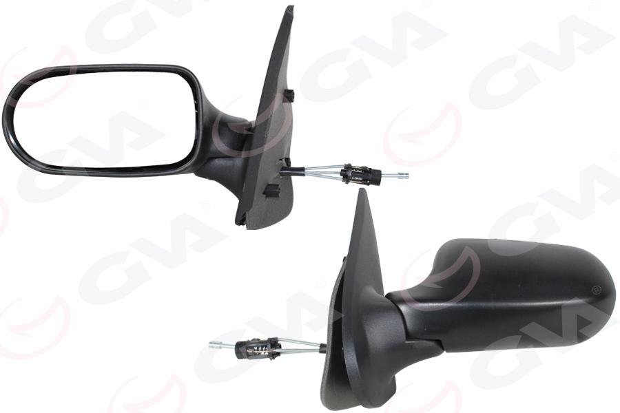 DIŞ DİKİZ AYNASI SOL PALIO 03>ALBEA 05> MEKANİK+PLASTİK AYAK +KONVEKS - GVA - OEM 735327436