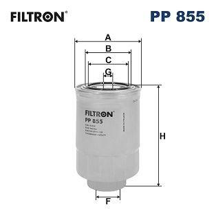 YAKIT FILTRESI COROLLA 1.4 D4D 2007 - 2012 - AURIS 1.4 D4D 2007 - 2018 - AVENSIS 2007 -> RAV4 2012 - FILTRON - OEM WE0113ZA5A