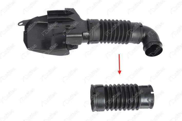 HAVA FİLTRE HORTUMU FORD FİESTA 02> 1.25-1.4-1.6 ZETEC - NIFEA - OEM 2S61