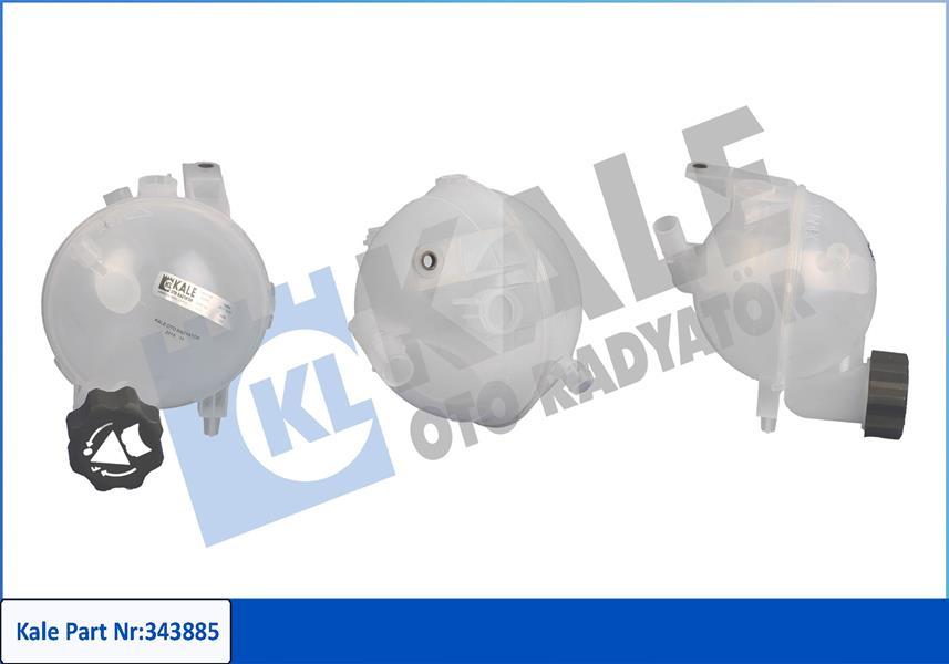 GENLEŞME KAVANOZU (KAPAKLI) P307- P307 BREAK 1.4-1.6 16V-2.0 (RADYATÖR EK SU DEPOSU) - KALE - OEM 1323.A3